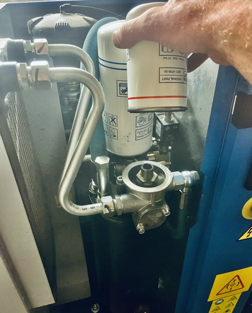 Onderhoud Service compressor
