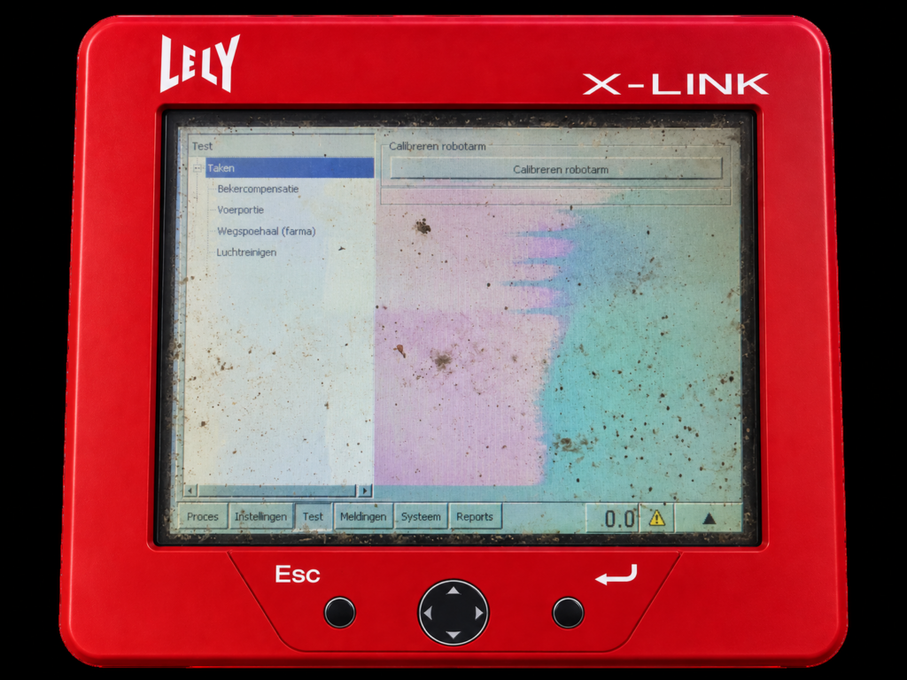 Lely X-link problemen met scherm